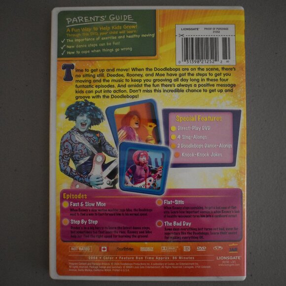Doodlebops: Get Up & Groove With the Doodlebops (Full Frame) DVD - Picture 2 of 2